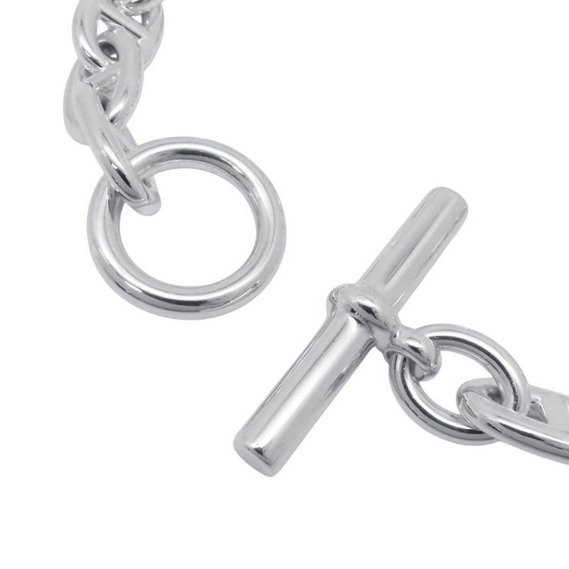 エルメス ブレスレット シェーヌダンクルTGM 16コマ SV925シルバー HERMES ジュエリー