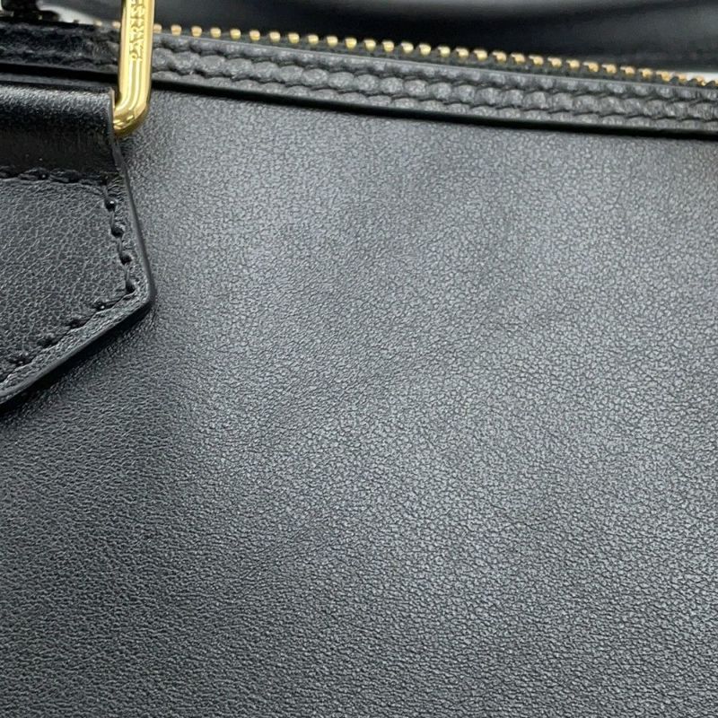 セリーヌ ハンドバッグ トリオンフ スモール ボストン カーフレザー 113773 2way 黒