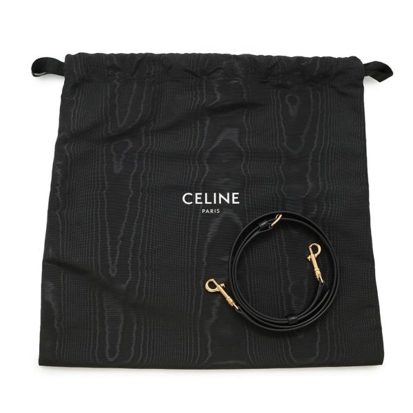 セリーヌ ハンドバッグ トリオンフ スモール ボストン カーフレザー 113773 2way 黒