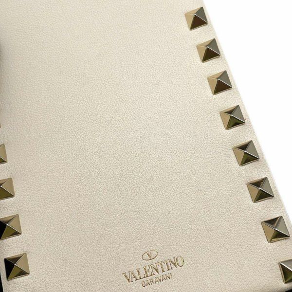 ヴァレンティノ・ガラヴァーニ ショルダーバッグ スタッズ レザー ミニ VALENTINO 2way ショルダーバッグ