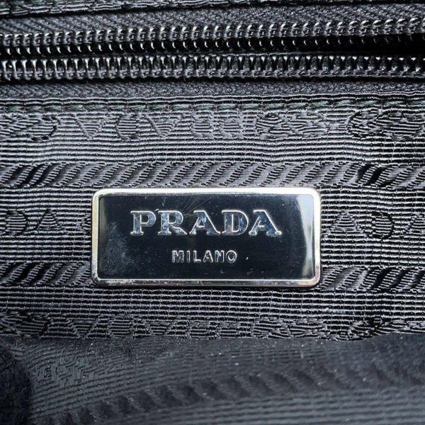 プラダ ショルダーバッグ カモフラージュ 迷彩 ナイロン PRADA バッグ 黒