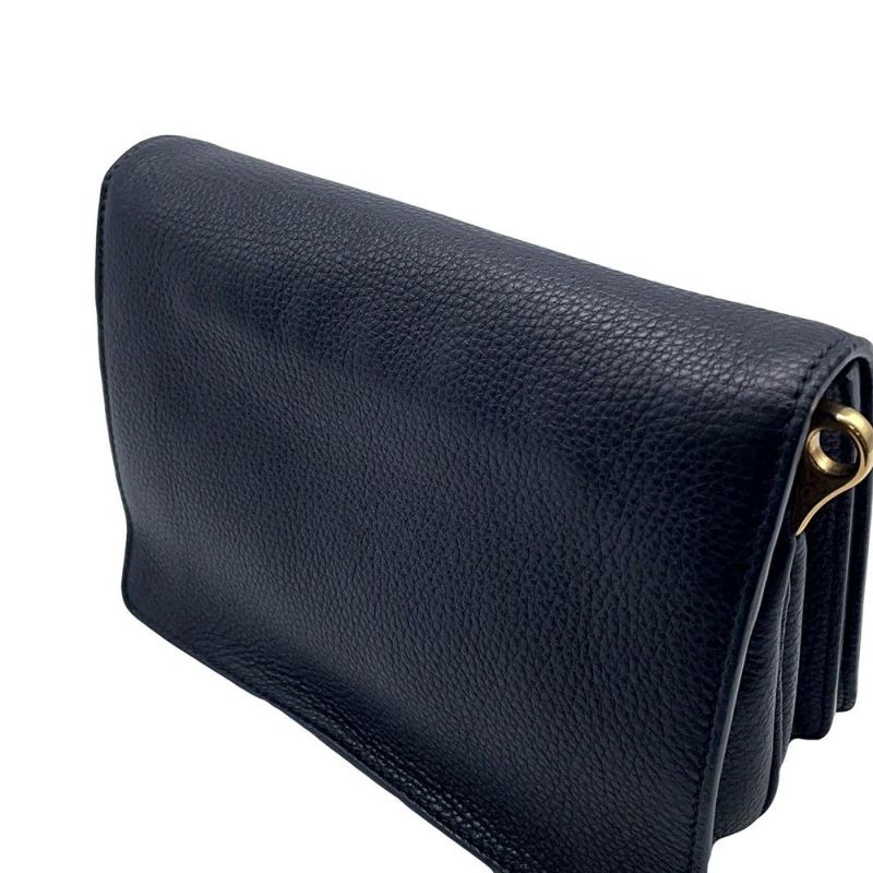 プラダ ショルダーバッグ ロゴ レザー 1BD102 PRADA バッグ 黒