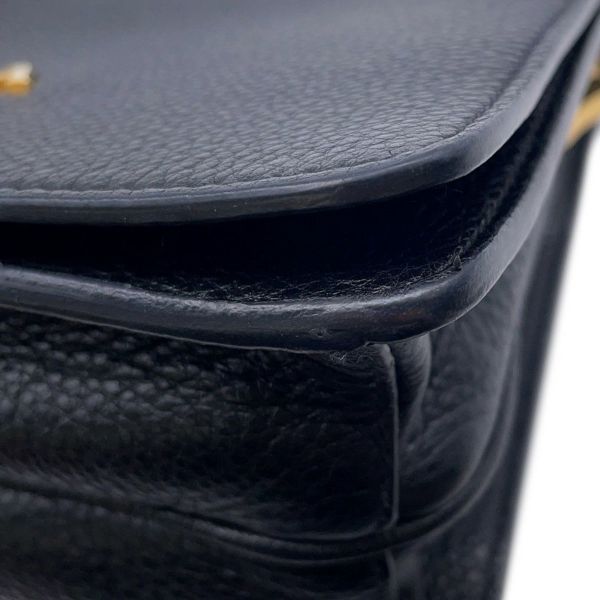 プラダ ショルダーバッグ ロゴ レザー 1BD102 PRADA バッグ 黒