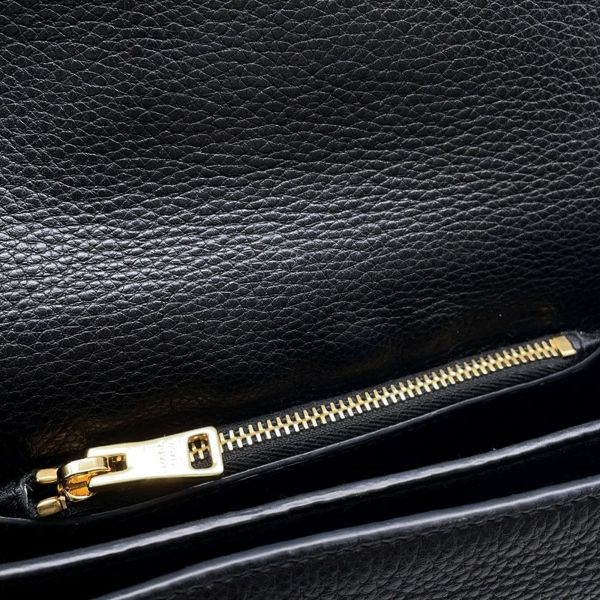 プラダ ショルダーバッグ ロゴ レザー 1BD102 PRADA バッグ 黒