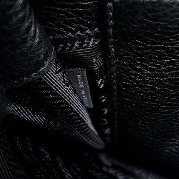 プラダ ショルダーバッグ ロゴ レザー 1BD102 PRADA バッグ 黒