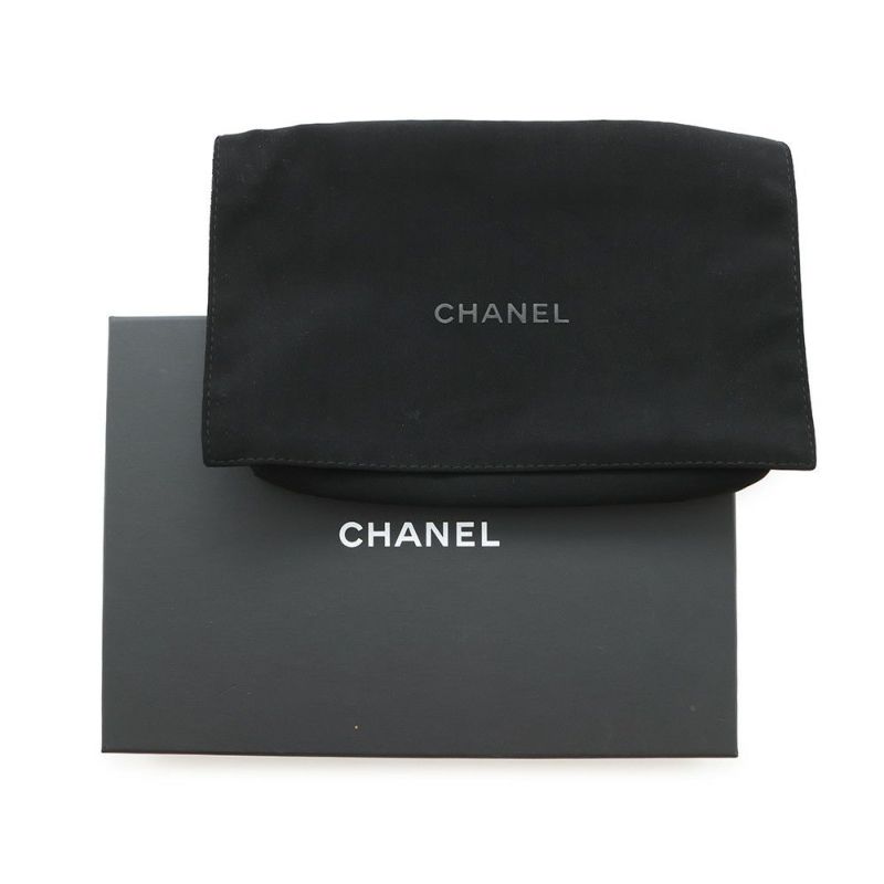 シャネル チェーンウォレット クラシック マトラッセ ココマーク キャビアスキン AP0250 CHANEL 財布 黒