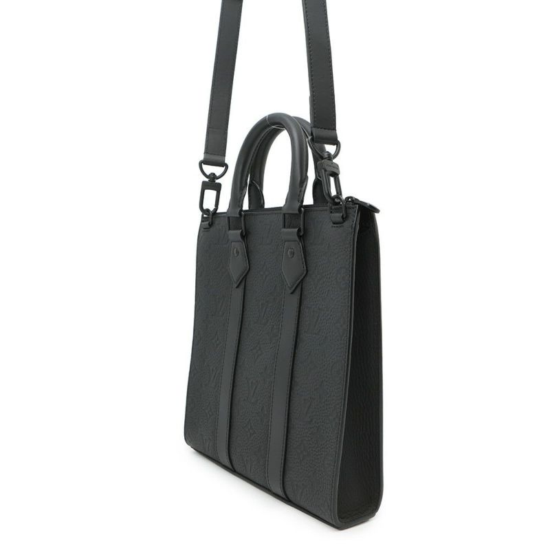 ルイヴィトン ハンドバッグ モノグラム・トリヨン サックプラ・クロス M21884 LOUIS VUITTON 2way 黒 ブラック
