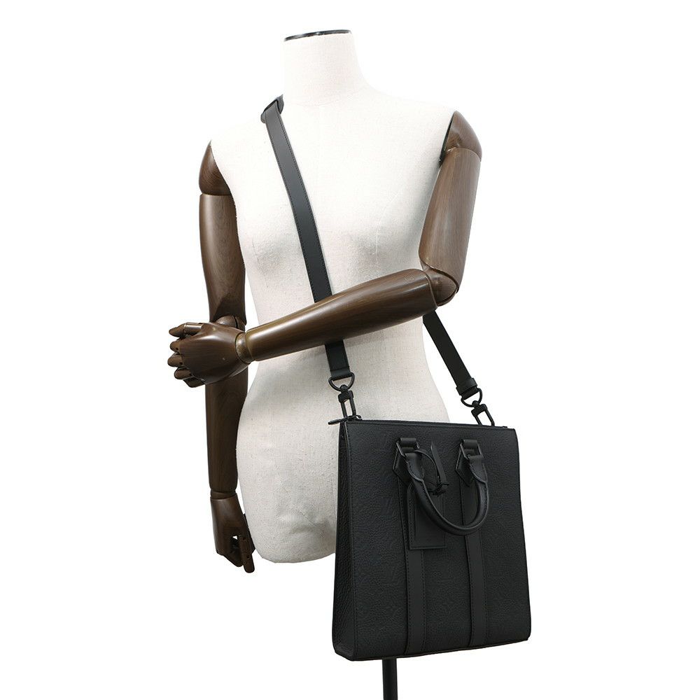 ルイヴィトン ハンドバッグ モノグラム・トリヨン サックプラ・クロス M21884 LOUIS VUITTON 2way 黒 ブラック