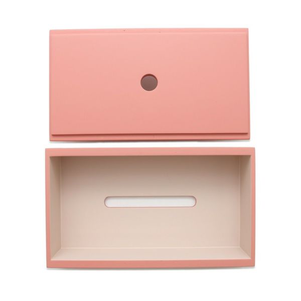 エルメス ティッシュ ボックス K-Box ピンク ラッカーウッド HERMES インテリア