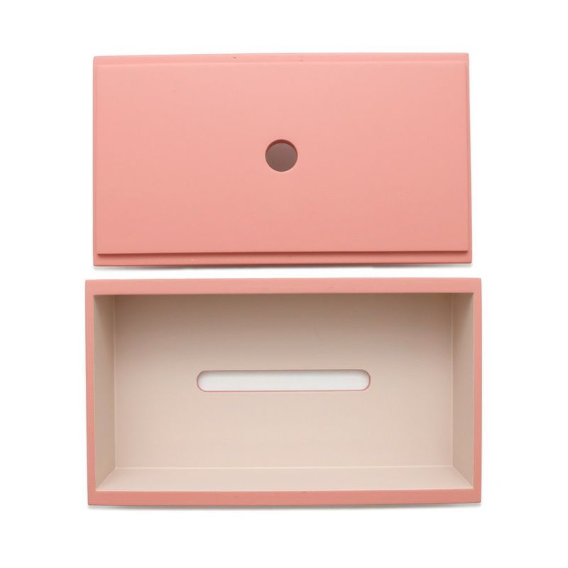 エルメス ティッシュ ボックス K-Box ピンク ラッカーウッド HERMES インテリア