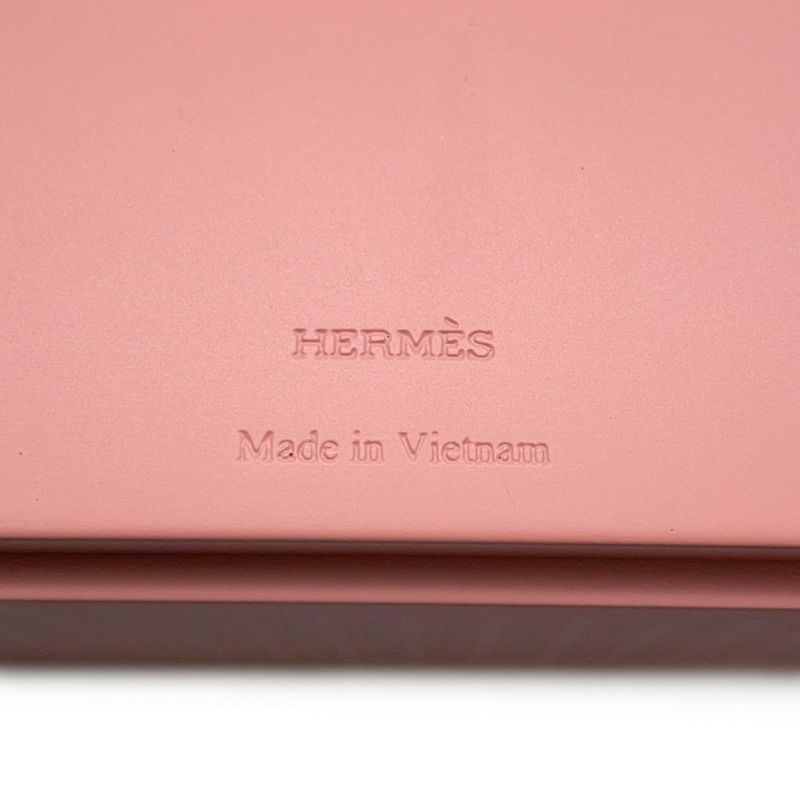 エルメス ティッシュ ボックス K-Box ピンク ラッカーウッド HERMES インテリア