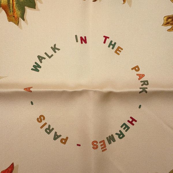 ❤美品❤　エルメス　カレ90 　Walk in the park　996 ❤美品❤ エルメス カレ90 Walk in the park 996