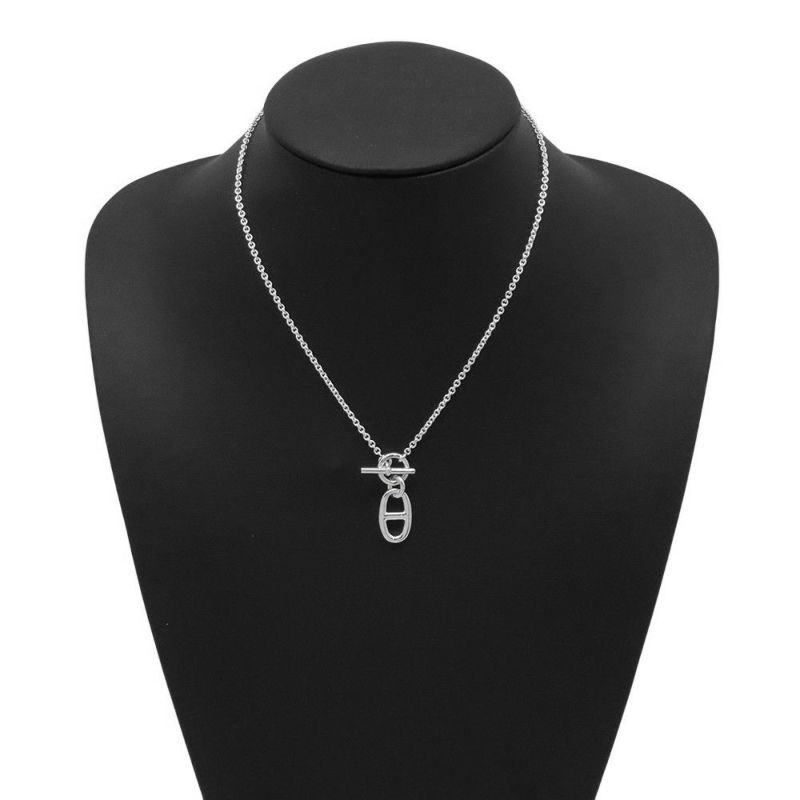 エルメス ネックレス シェーヌダンクル アミュレット SV925シルバー HERMES ペンダント ジュエリー