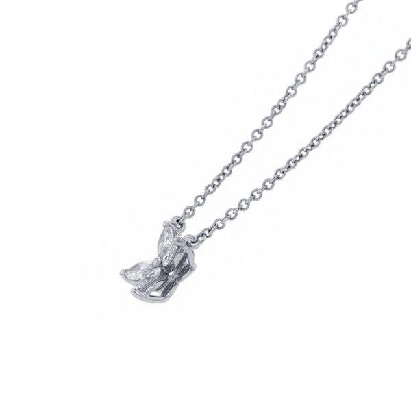 ティファニー ネックレス ビクトリア ペンダント スモール ダイヤモンド 計0.32ct Pt950プラチナ 60011941 Tiffany&Co.