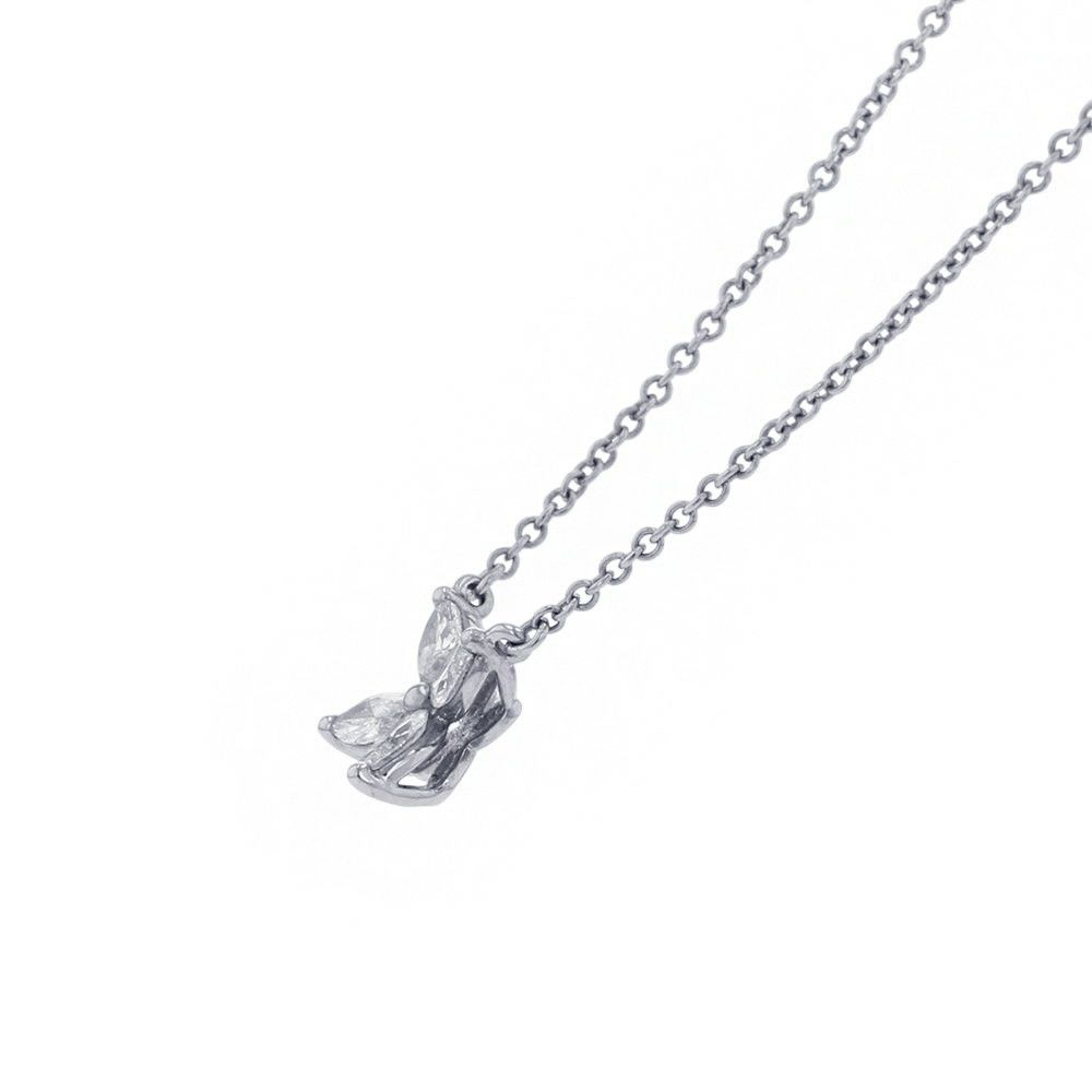 ティファニー ネックレス ビクトリア ペンダント スモール ダイヤモンド 計0.32ct Pt950プラチナ 60011941 Tiffany&Co.