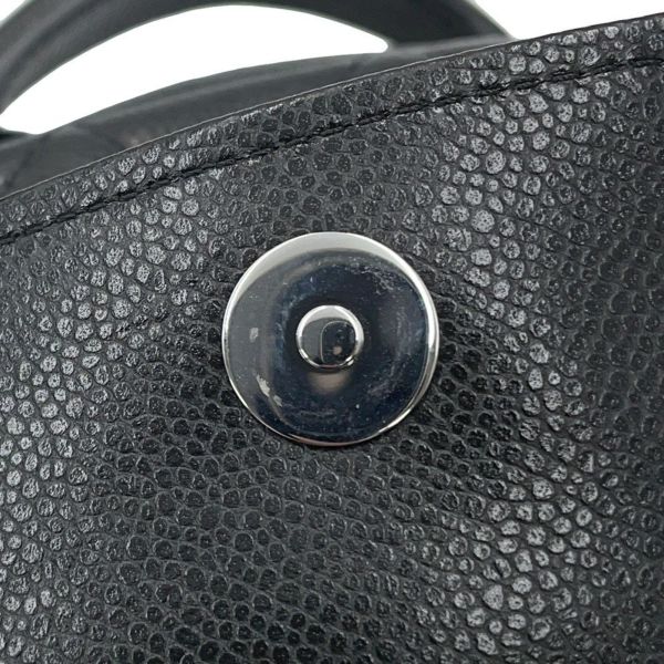 シャネル リュック マトラッセ ココマーク タイムレスクラシック ミニ キャビアスキン AP3753 バッグ バックパック 黒 2way