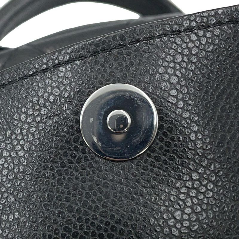 シャネル リュック マトラッセ ココマーク タイムレスクラシック ミニ キャビアスキン AP3753 バッグ バックパック 黒 2way