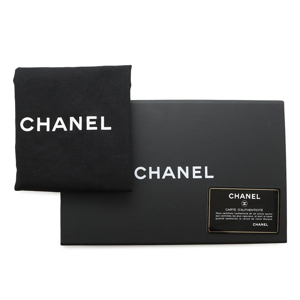 シャネル チェーンショルダーバッグ ミニ マトラッセ ココマーク ラムスキン AS1693 CHANEL 2way 黒