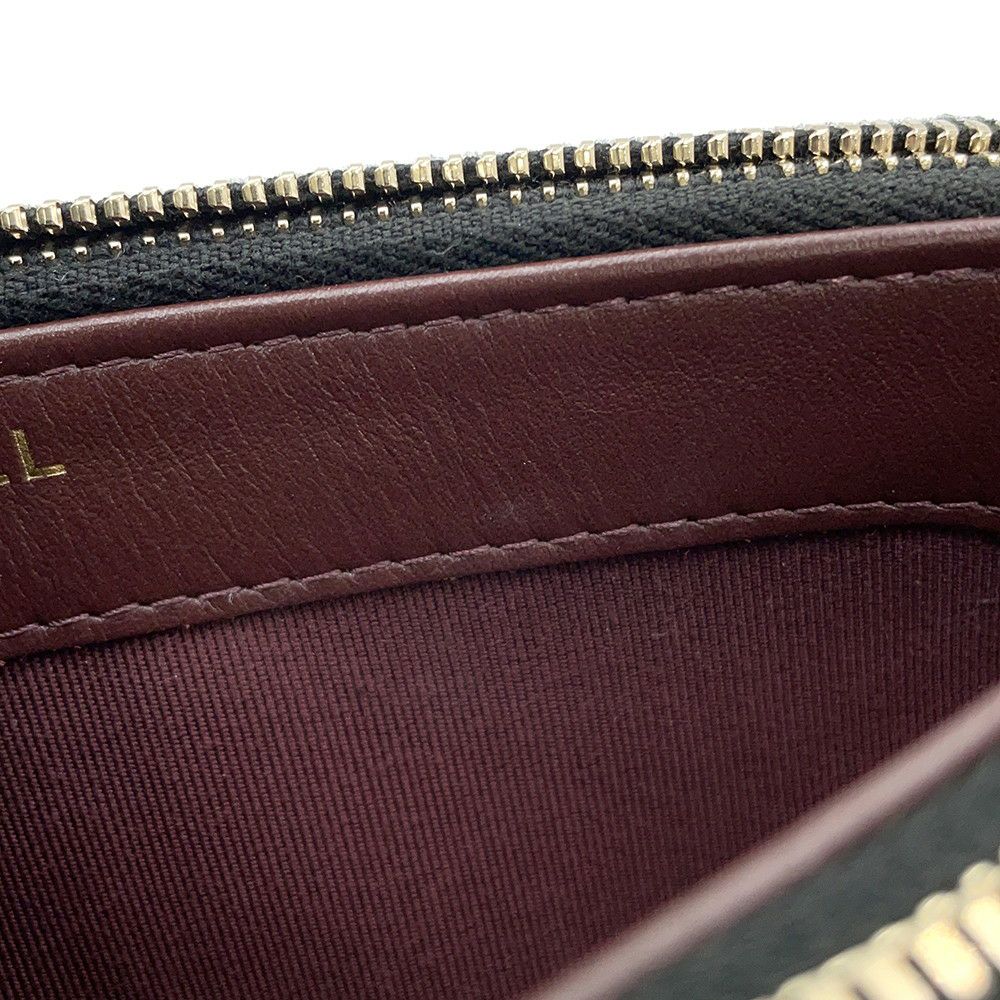 シャネル チェーンウォレット ココマーク マトラッセ キャビアスキン A82527 CHANEL ポシェット 財布 黒