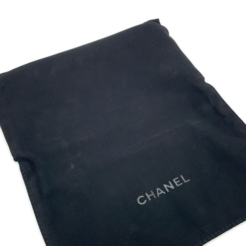 シャネル チェーンウォレット ココマーク マトラッセ キャビアスキン A82527 CHANEL ポシェット 財布 黒