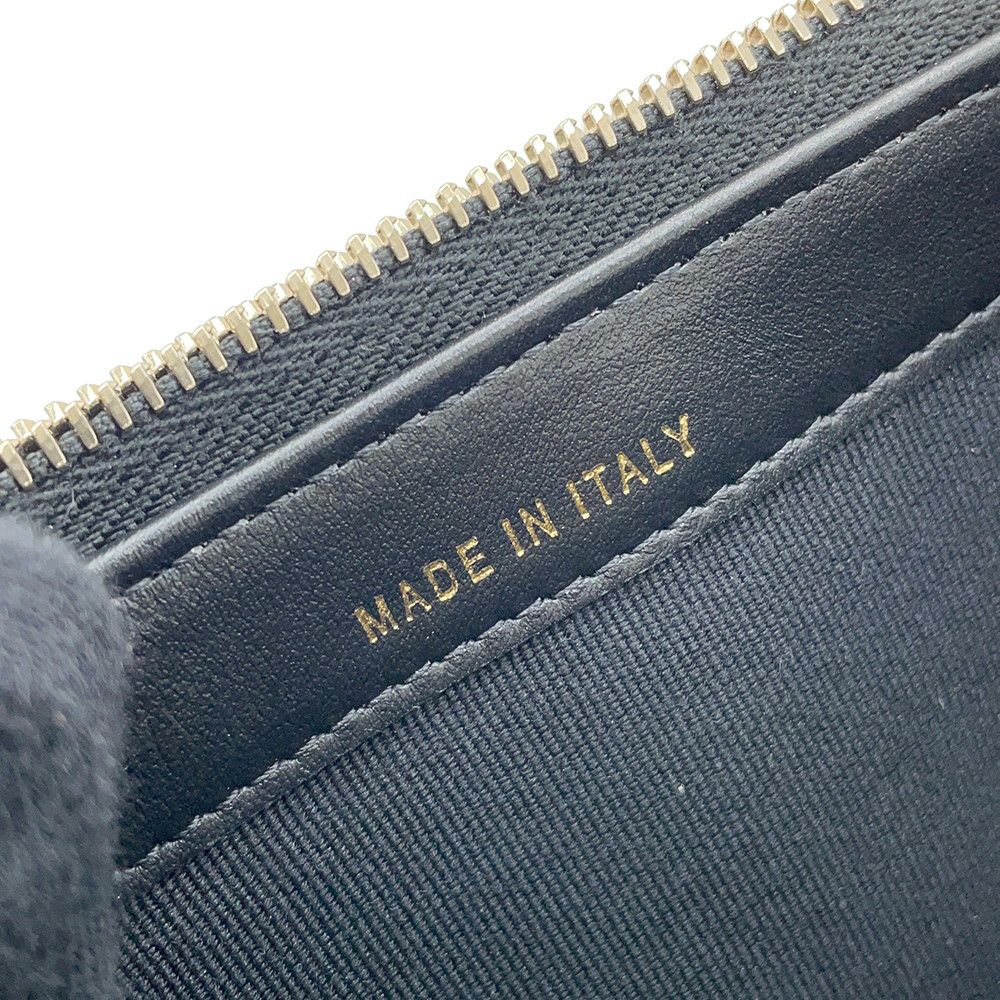シャネル チェーンウォレット ココマーク マトラッセ キャビアスキン ラインストーン AP4627 CHANEL ポシェット 財布 黒