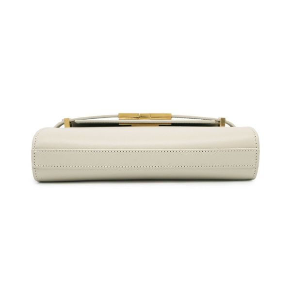 サンローランパリ ショルダーバッグ マンハッタン ミニ レザー 727766 SAINT LAURENT PARIS 白