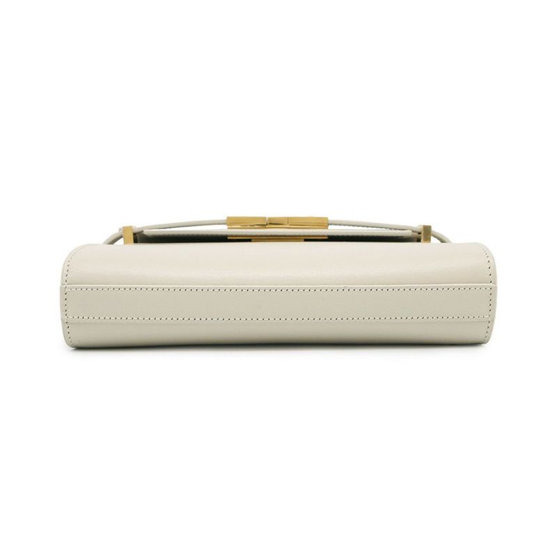 サンローランパリ ショルダーバッグ マンハッタン ミニ レザー 727766 SAINT LAURENT PARIS 白