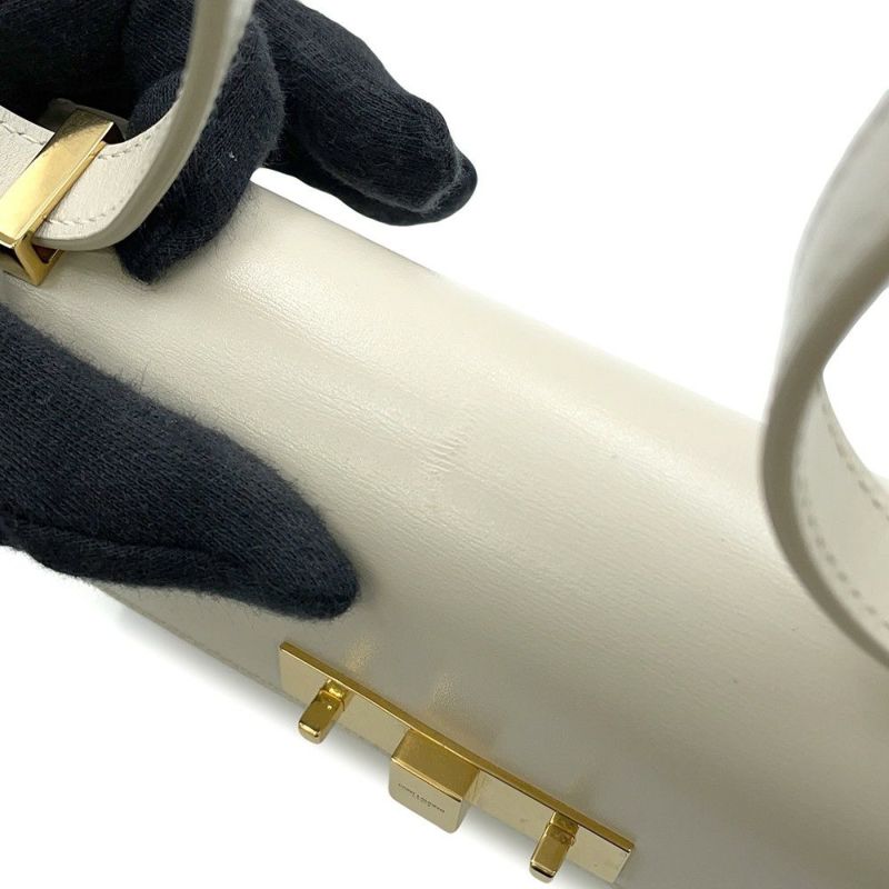 サンローランパリ ショルダーバッグ マンハッタン ミニ レザー 727766 SAINT LAURENT PARIS 白