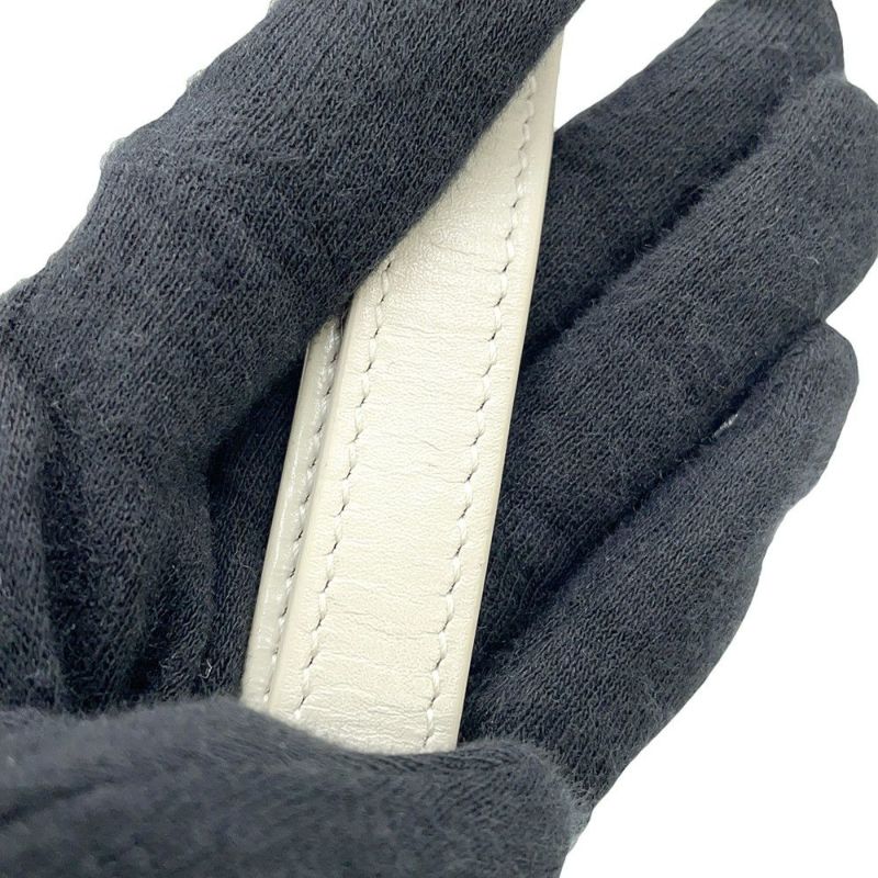 サンローランパリ ショルダーバッグ マンハッタン ミニ レザー 727766 SAINT LAURENT PARIS 白