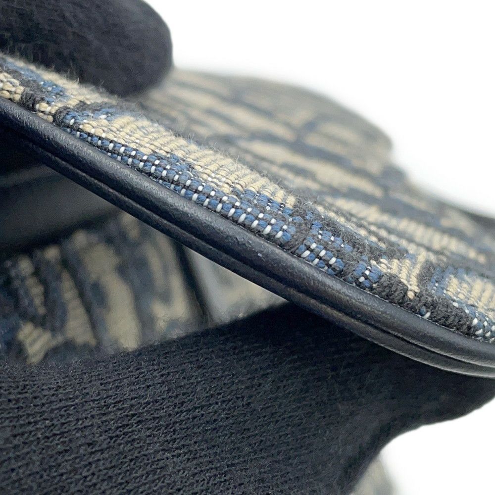 クリスチャン・ディオール チェーンウォレット サドル チェーンポーチ スモール ジャカード S5614CTZQ 財布 トロッター