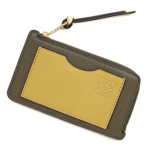 ロエベ コインケース カードホルダー ソフトグレインカーフレザー C660Z40X07 LOEWE カードケース 財布