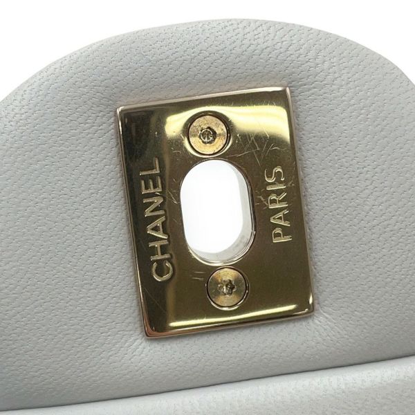 シャネル チェーンショルダーバッグ マトラッセ ココマーク トップハンドル ミニ フラップ ラムスキン AS2431 CHANEL