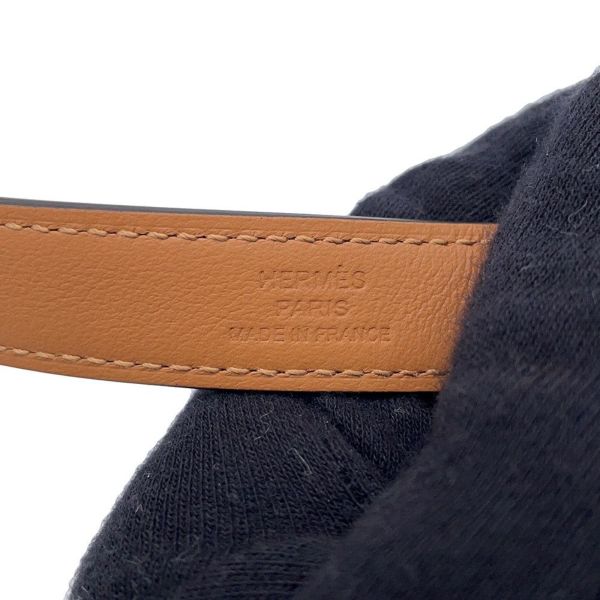 エルメス べルト ケリー・ポケット18 トレンチ/ゴールド/クレ/ゴールド金具 エプソン K刻印 ポーチ付き