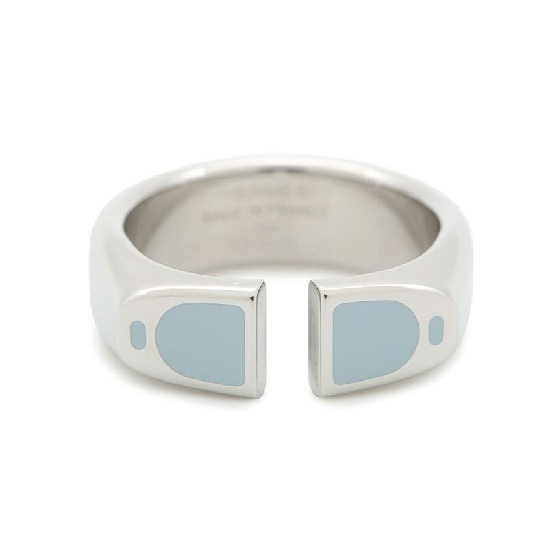 エルメス リング エトリエ ブルー・ラン メタル サイズT64 HERMES 指輪 メンズ