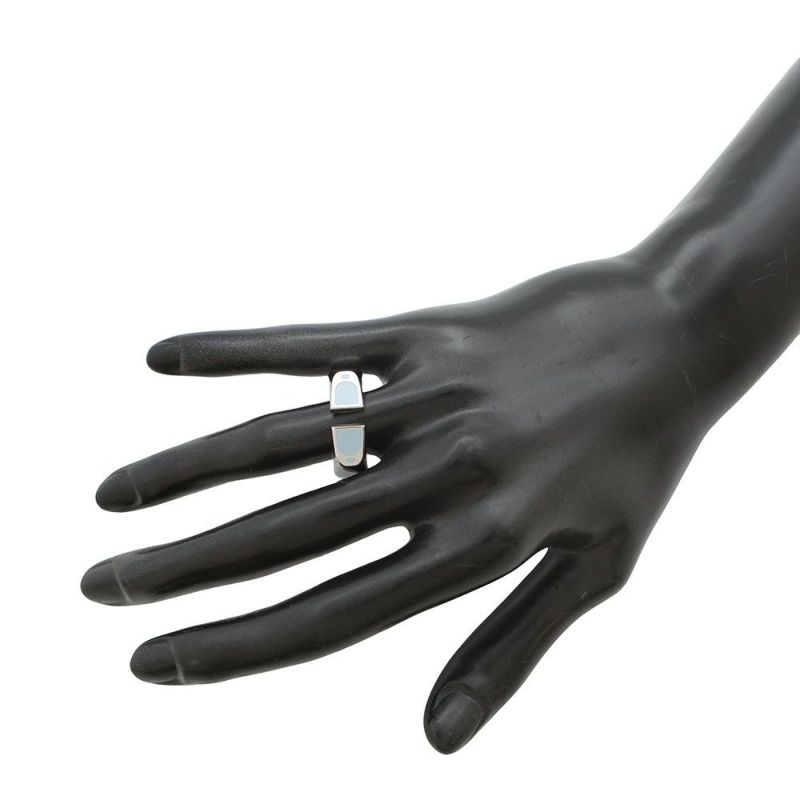 エルメス リング エトリエ ブルー・ラン メタル サイズT64 HERMES 指輪 メンズ