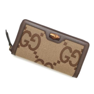 グッチ 長財布 ラウンド バンブー タッセル 革 GG ゴールド 楽天市場】GUCCI グッチ バンブータッセル小銭入れ付きラウンド