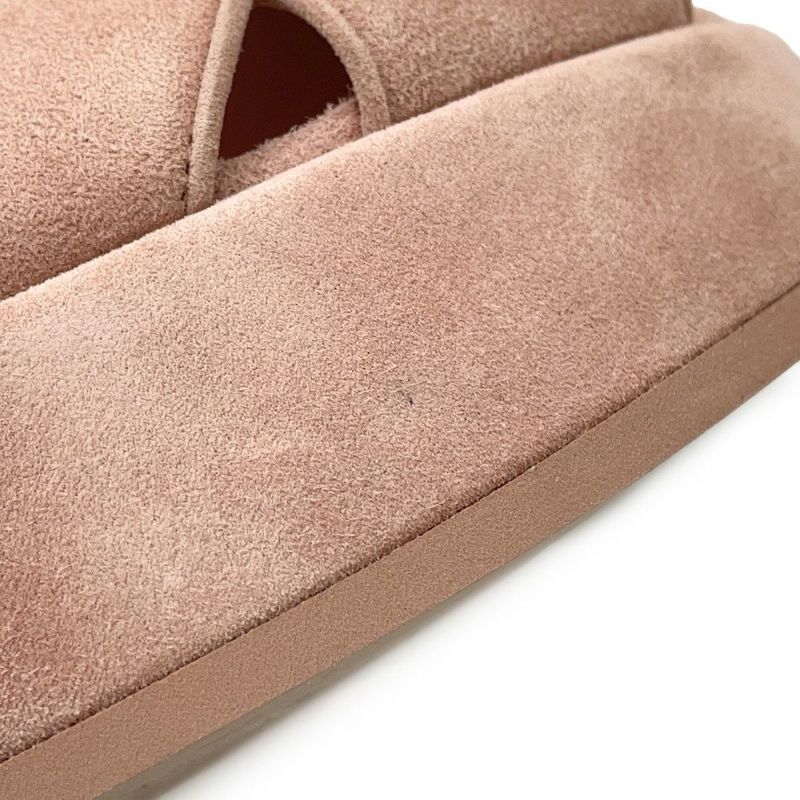 シャネル サンダル ココマーク マトラッセ スエード ラインストーン レディースサイズ38C G45594 CHANEL 靴