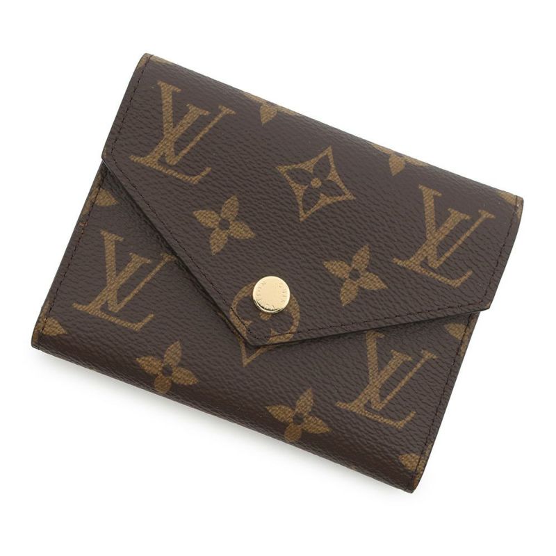 ルイヴィトン 財布 モノグラム ポルトフォイユ・ヴィクトリーヌ M62472 LOUIS VUITTON ヴィトン 三つ折り