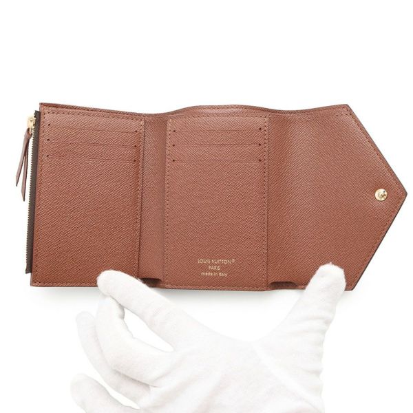 ルイヴィトン 財布 モノグラム ポルトフォイユ・ヴィクトリーヌ M62472 LOUIS VUITTON ヴィトン 三つ折り