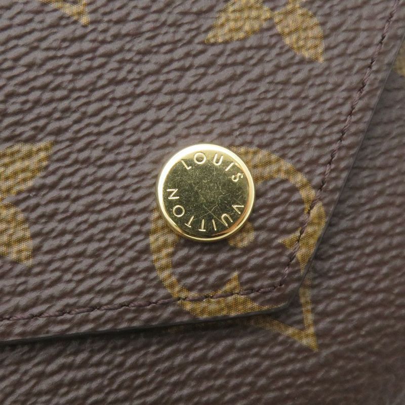 ルイヴィトン 財布 モノグラム ポルトフォイユ・ヴィクトリーヌ M62472 LOUIS VUITTON ヴィトン 三つ折り