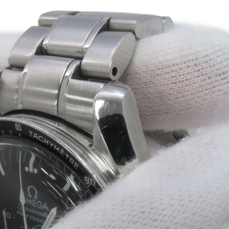 オメガ スピードマスター アポロ11号月面着陸30周年記念 世界9999本限定 3560.50 OMEGA 腕時計 黒文字盤