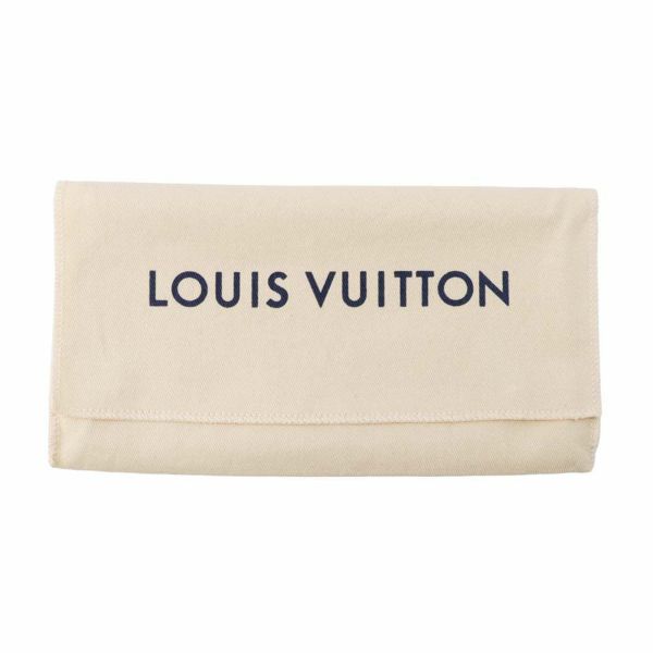 ルイヴィトン 長財布 モノグラム・バイザプール ジッピーウォレット M82384 LOUIS VUITTON 白/ブルー