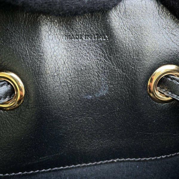 セリーヌ バックパック Cチャーム レザー スモール 188373 CELINE バッグ リュック 黒