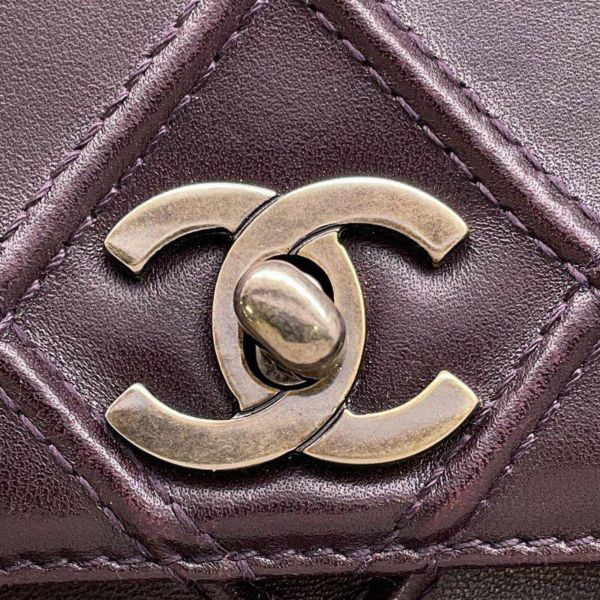 シャネル ショルダーバッグ マトラッセ ココマーク レザー CHANEL バッグ