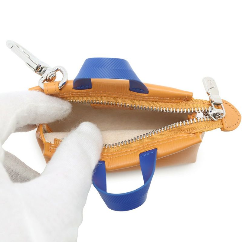 ルイヴィトン バッグチャーム レザー バッグチャーム・LV ミニ ショッパー M02699 キーホルダー