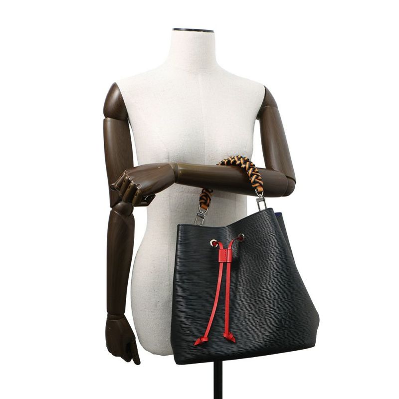 ルイヴィトン ハンドバッグ エピ ネオノエMM M53916 LOUIS VUITTON 2WAY ブラック 黒