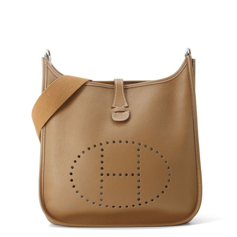 エブリン ショルダーバッグ エブリン2 PM ゴールド/シルバー金具 トリヨンクレマンス □J刻印 HERMES