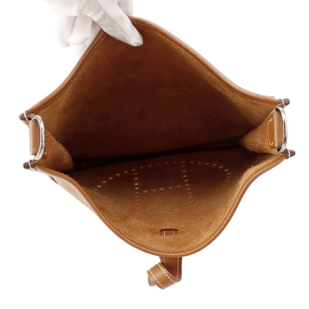 エブリン ショルダーバッグ エブリン2 PM ゴールド/シルバー金具 トリヨンクレマンス □J刻印 HERMES