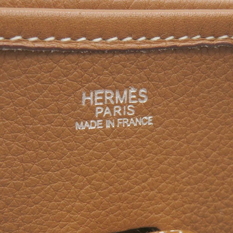 エブリン ショルダーバッグ エブリン2 PM ゴールド/シルバー金具 トリヨンクレマンス □J刻印 HERMES