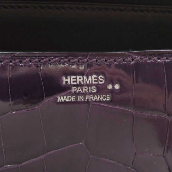 エルメス コンスタンス エラン カシス/シルバー金具 二ロティカスシャイン □R刻印 HERMES 2way